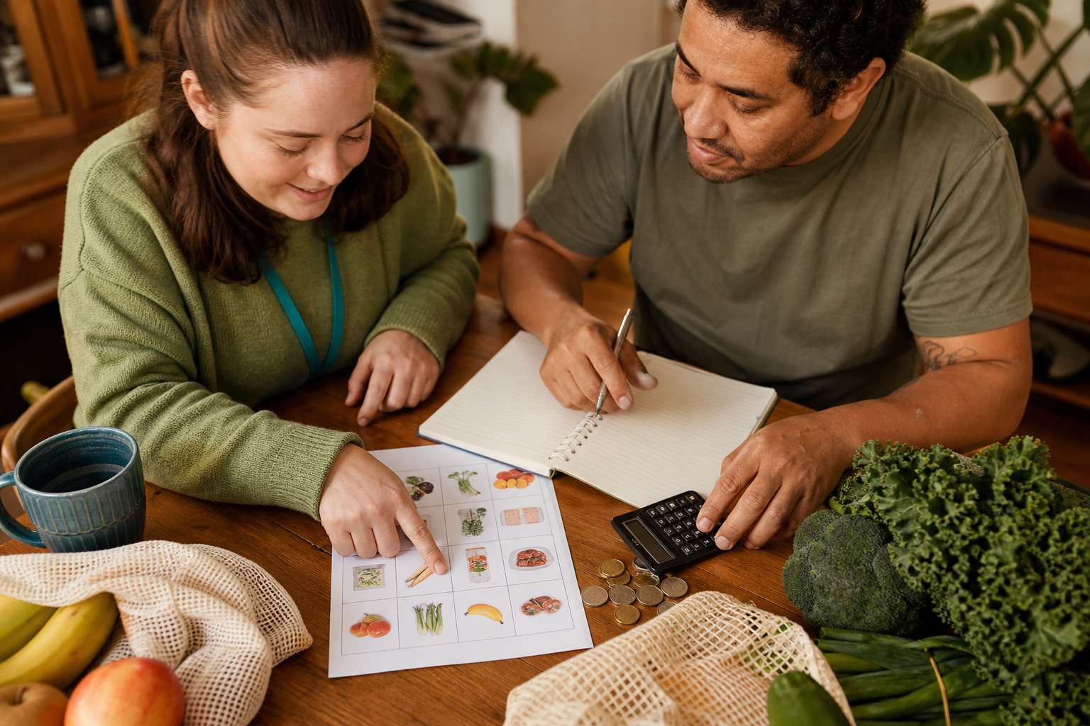 Development of Daily Living & Life Skills support planned around the participant