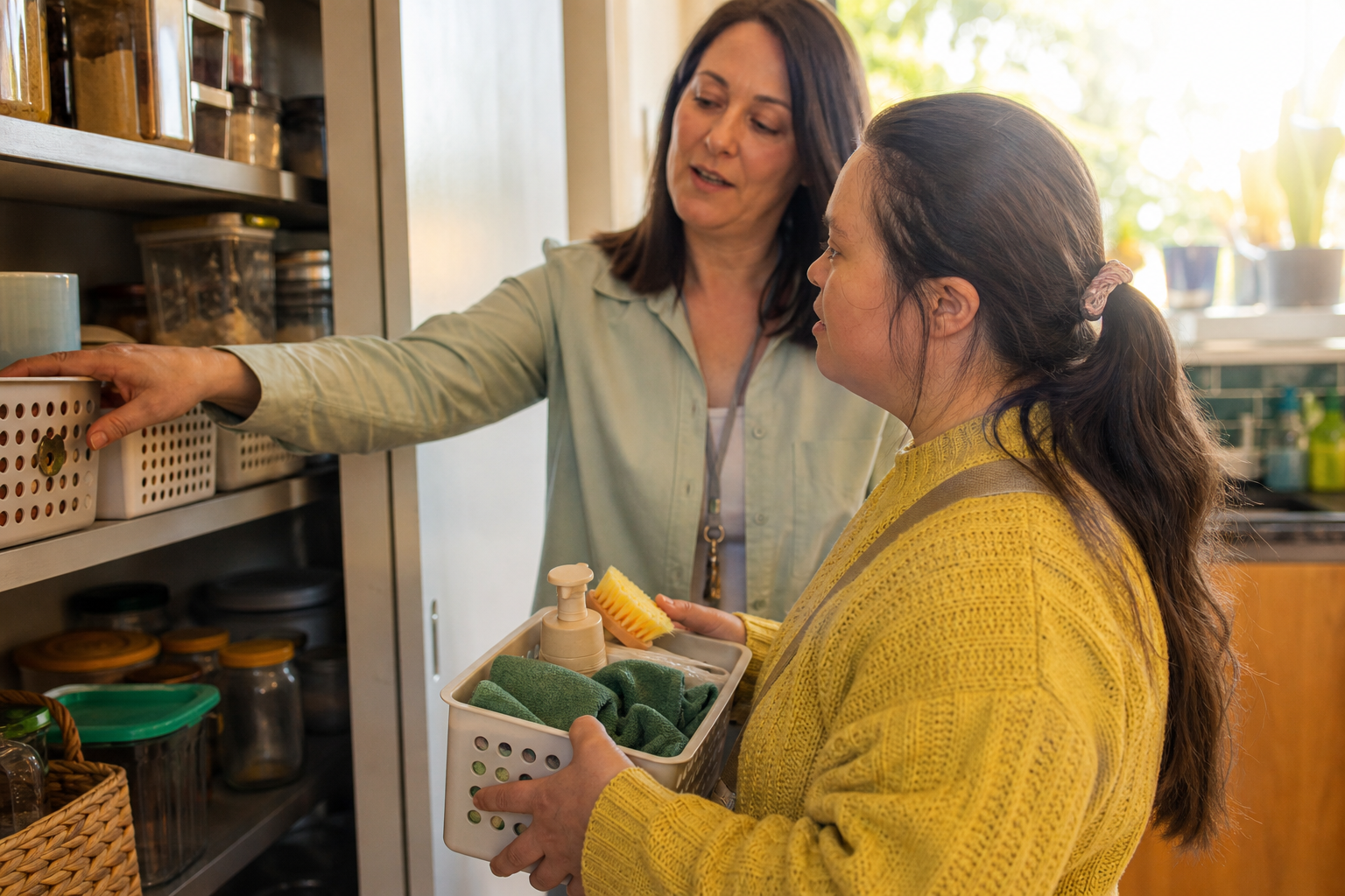 Household Tasks support planned around the participant
