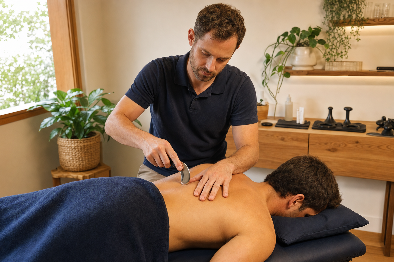 Myotherapy support planned around the participant