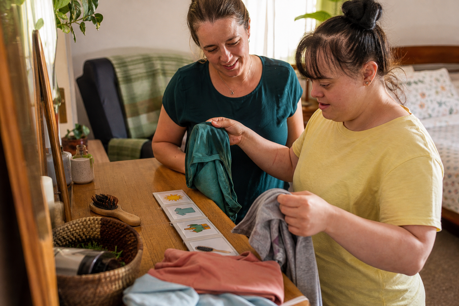 Personal Care support planned around the participant